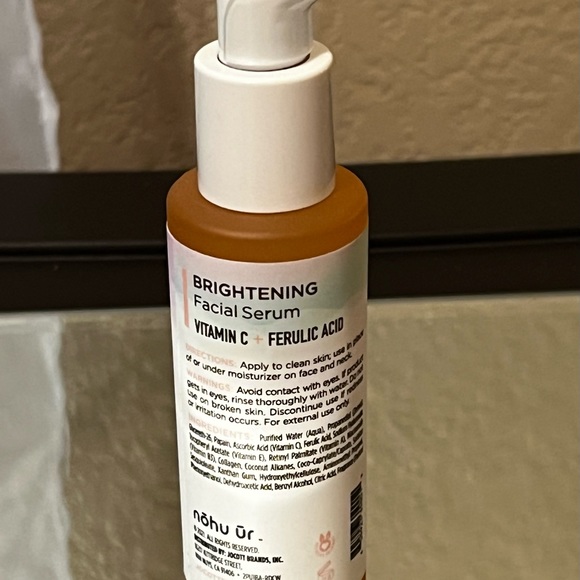 nohu ur BRIGHTENING Facial serum VITAMIN C FERULIC ACID For a radiant complexion - Picture 4 of 4